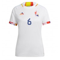 Belgicko Axel Witsel #6 Vonkajší Ženy futbalový dres MS 2022 Krátky Rukáv